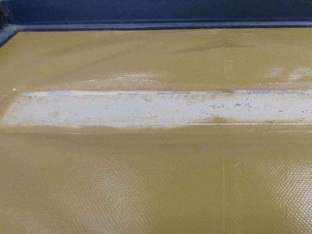 Image of VARA FLUID test Membrane to Concrete