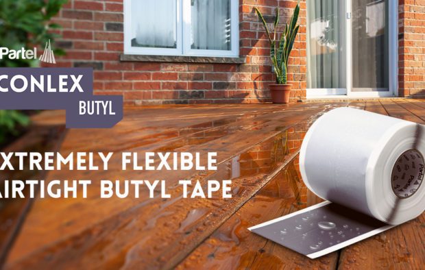 Conlex Butyl - Extremely Flexible Airtight Butyl Tape
