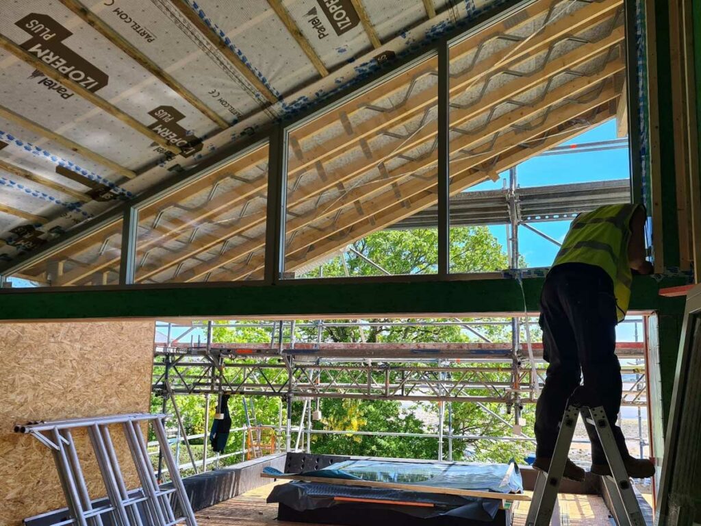 The Moorings Project IZOPERM PLUS Internal Roof Membrane